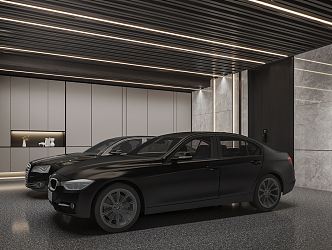 Modern Garage 3d model