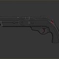 pistol semi-automatic pistol automatic pistol modern weapon hot weapon hot weapon gun military 3d model