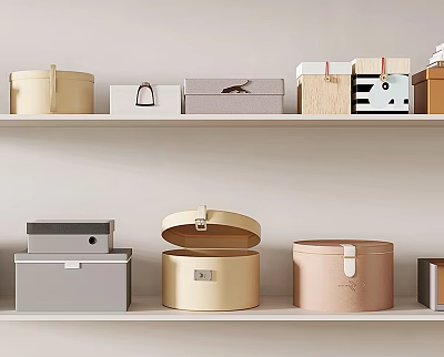 Storage box gift box 3d model