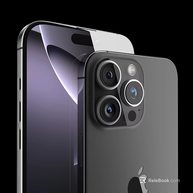 Modern Smartphones Featuring Multi Lens Camera Module And Sleek Display Design 3d model