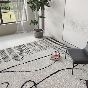 Modern Square Carpet 3d model