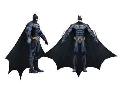 Modern Batman Ornaments 3d model