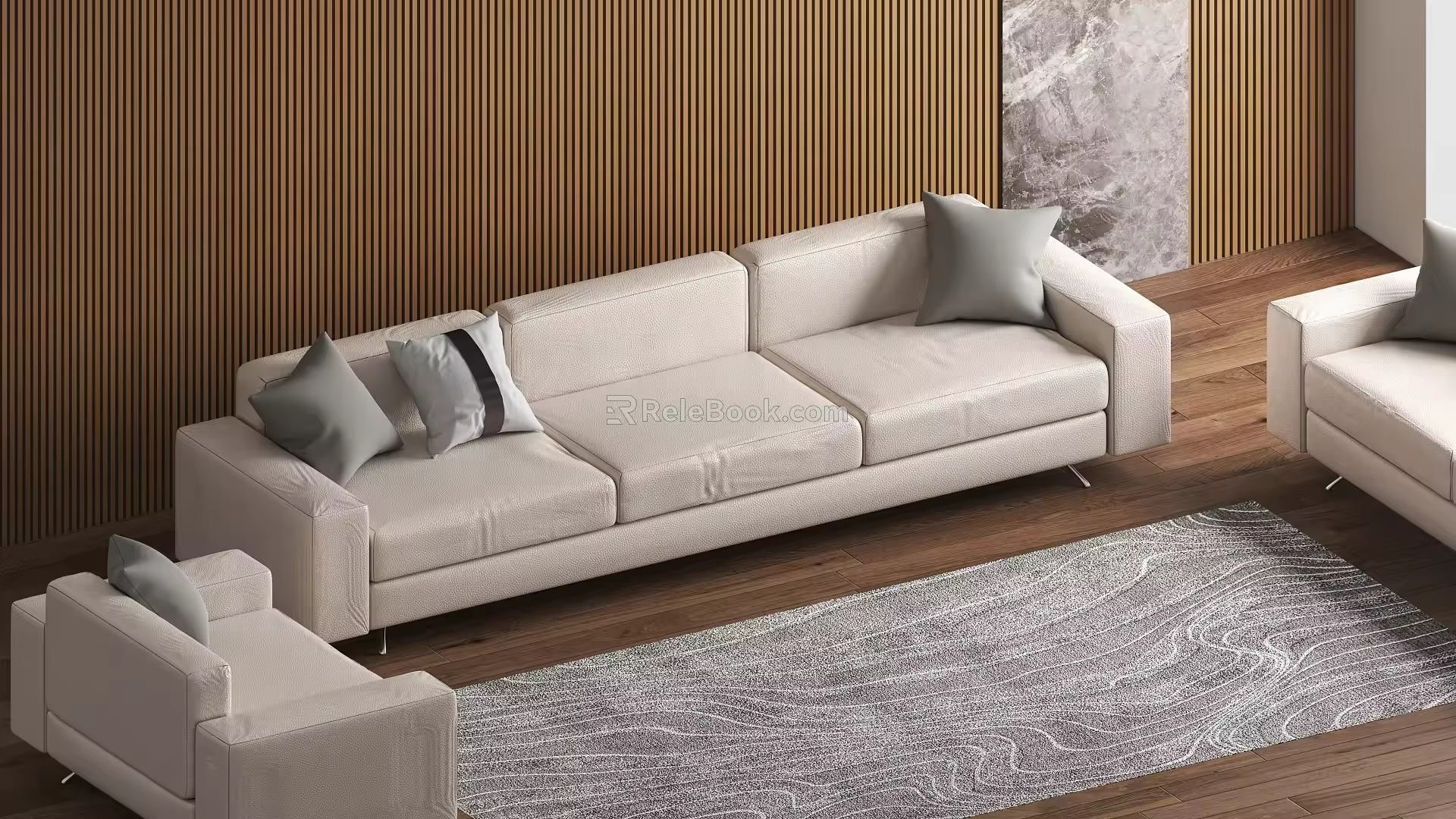 Sofa combination 3d model