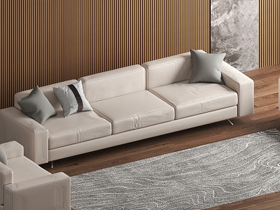 Sofa combination 3d model