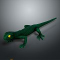 Lizard Anime Lizard Cartoon Lizard Reptile Cold Blooded Animal Reptile Reptile 3d model