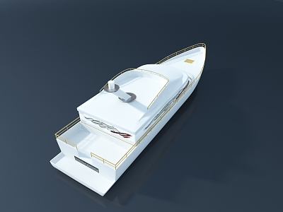 Modern Yacht 3d model