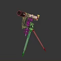 Astronomical Telescope With Stable Tripod Stand For Stargazing And Outdoor Observation