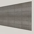 Perforated Metal Panel Components Used In Modern Wall Cladding Structure Design