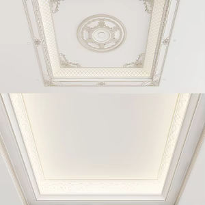 European-style ceiling 3d model