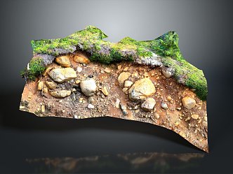 Geography, topography, mountain shape, ridge, ridge, valley, mountain range, canyon, geomorphology, mountain peak, mountain body 3d model