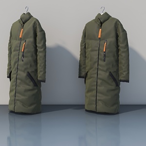 Clothing collocation 3d model