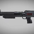 DC15S Star Wars Explosive Rifle Submachine Gun Semi-automatic Rifle Machine Gun Low Face Number Low Model Simple Model Game Sub-era Movie and TV Level 3d model