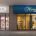 Modern Window 3d model