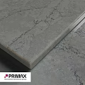 Modern Gray Marble Kitchen Countertop Surface With Smooth Natural Vein Design