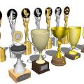 Modern Trophy 3d model