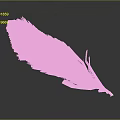 Beautiful Soft Red Feather Lightweight Daily Life Product For Home Decor