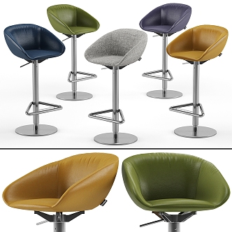 Love bar chair cs1891 3d model