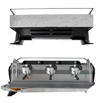 Coffee machine 3d model