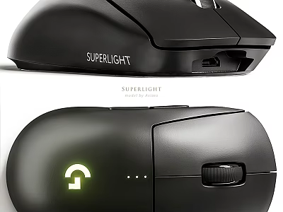 Logitech Wireless Mouse 3d model