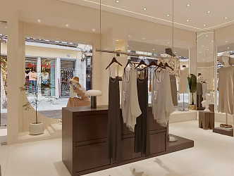 Clothing Store 3d model