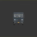 Teal Amazon Prime Delivery Truck With Open Door And Cardboard Boxes Inside Featuring Amazon Logo