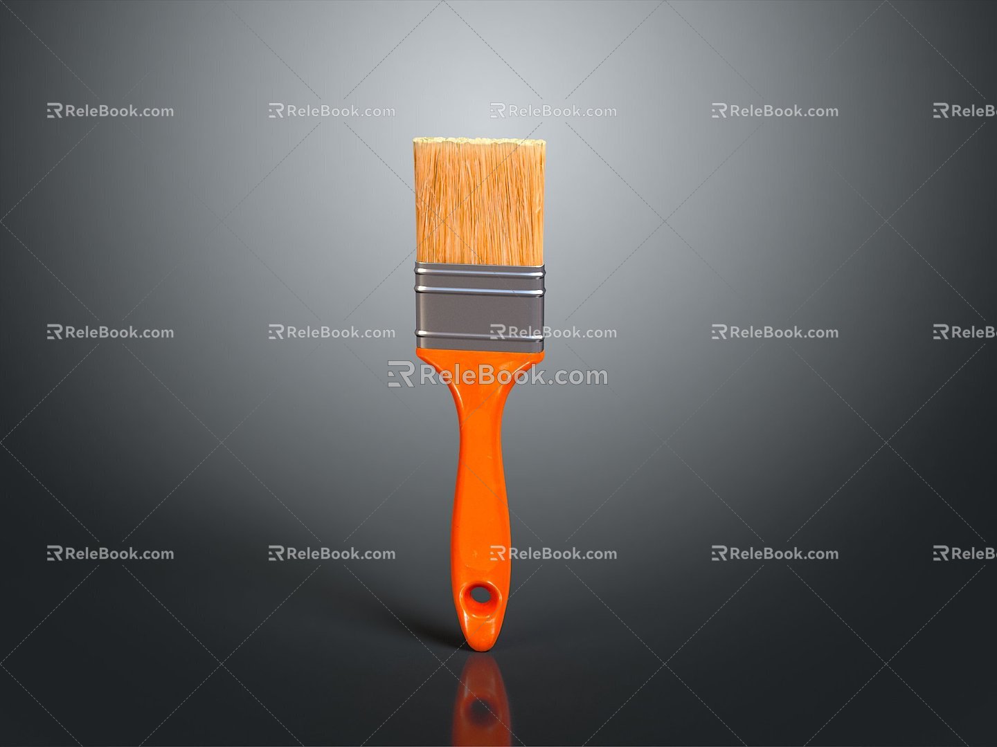 Brush House Tools Brush Wall Tools Paint Bucket Paint Bucket Brush Paint Brush Roller Bucket Cover Brush Wall Brush 3d model