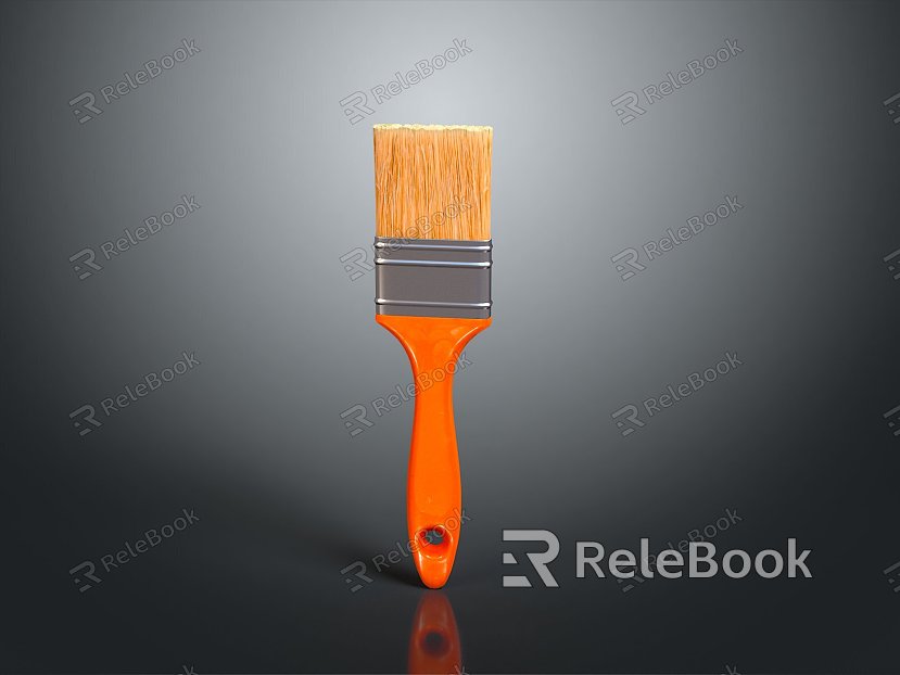 Brush House Tools Brush Wall Tools Paint Bucket Paint Bucket Brush Paint Brush Roller Bucket Cover Brush Wall Brush model