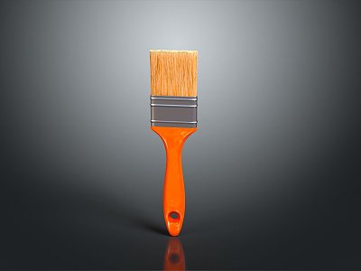 Brush House Tools Brush Wall Tools Paint Bucket Paint Bucket Brush Paint Brush Roller Bucket Cover Brush Wall Brush 3d model