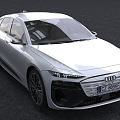 Hyundai Audi A6 etron New Energy Vehicle Electric Vehicle Luxury Car Sportback Car 3d model