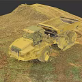 modern engineering vehicle engineering vehicle 3d model