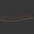 Traditional Wooden Suspension Bridge With Curved Design Rope Railings And Red Lanterns