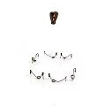 Durable Metal Equipment Components Featuring Hooks And Connectors For Industrial Applications