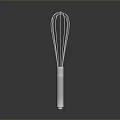 Stainless Steel Whisk Kitchen Utensil For Daily Baking And Cooking Needs
