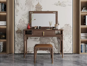 New Chinese Dresser 3d model