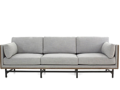 Modern three-seat sofa model