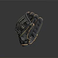 Wilson A2000 Black Baseball Glove With Yellow Stitching And Durable Design