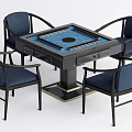 New Chinese Mahjong Table and Chair Mahjong Machine Automatic Mahjong Machine 3d model