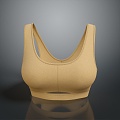 Underwear Bra Full Cup Bra Strapless Bra Silk Cotton Padded Bra Traceless Bra 3d model