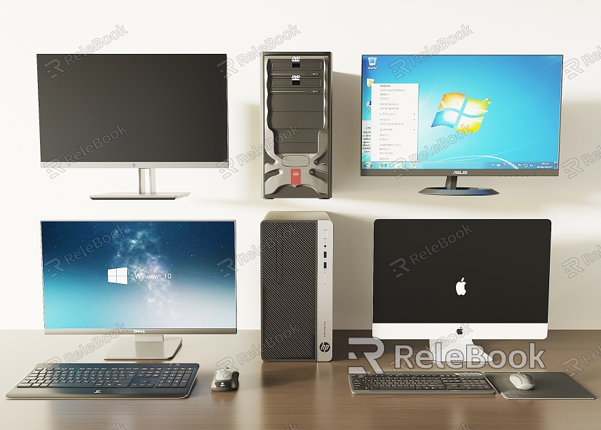 Desktop computer model