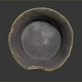 Sculpted Bowl With Handcrafted Textured Surface And Rustic Earthenware Design