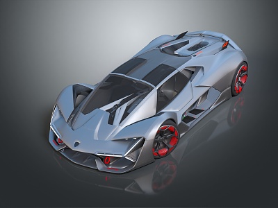 Modern sports car Lamborghini Limborghini Lamborghini 3d model