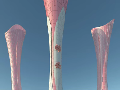The Modern Tower 3d model