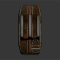 Industrial Equipment Metal Jerry Can with Rustic Finish Durable Structure Secure Handle for Fuel Storage