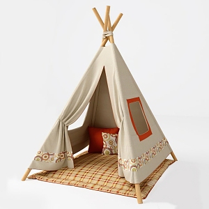 Modern Tent 3d model