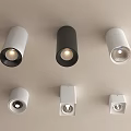 Various Styles Downlights And Spotlights With Different Colors And Shapes For Ceiling Illumination