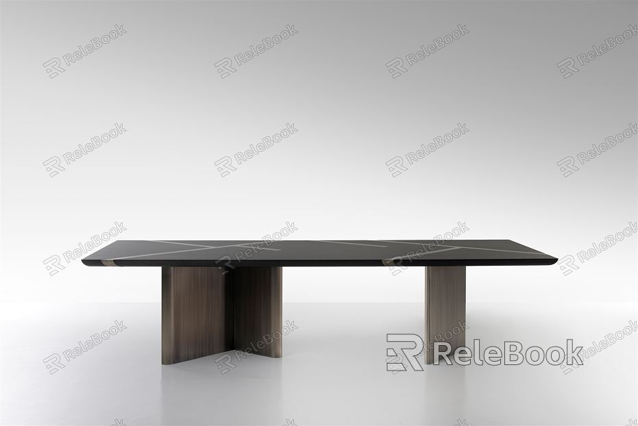 Modern dining table model