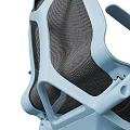 Ergonomic Mesh Office Chair With Adjustable Armrests And Comfortable Swivel Base 3d model