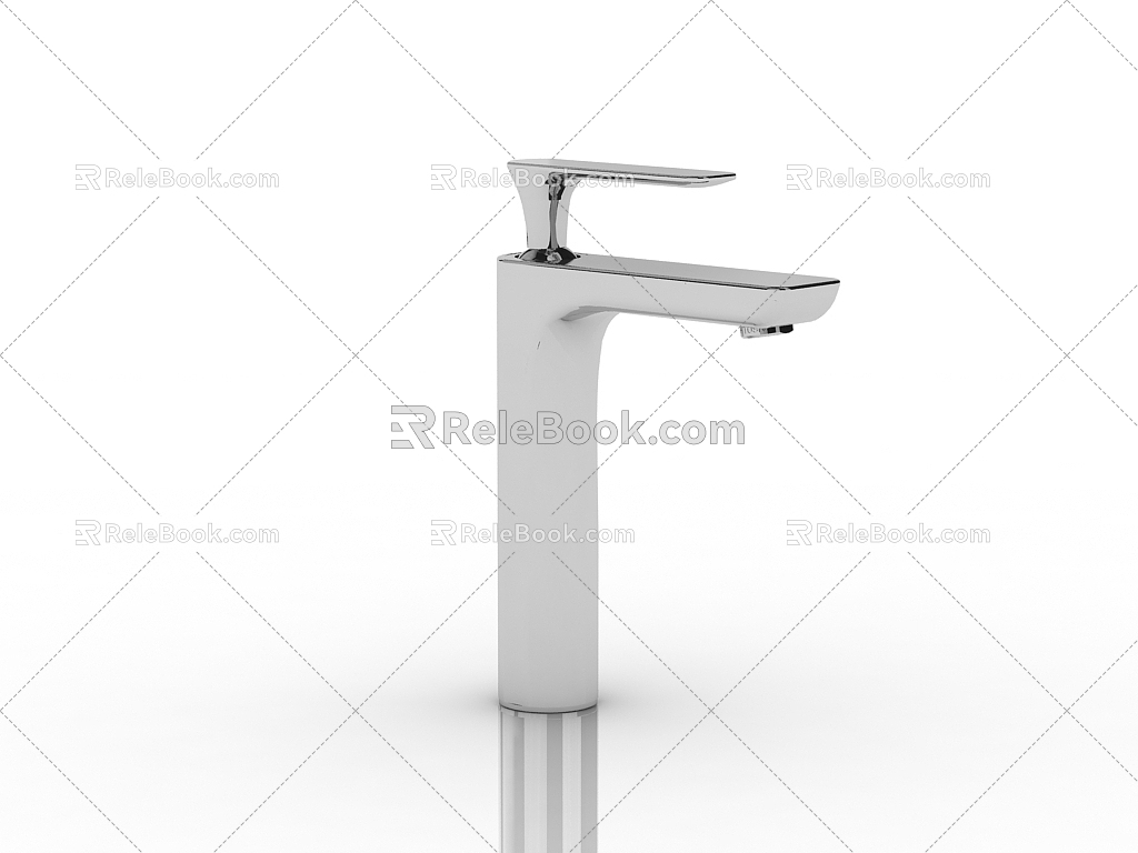 Modern faucet 3d model