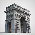Historic Classical Building Facade With Intricate Relief Carvings And Arched Structures
