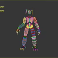 Robot Assistant Small Robot Butler Robot Butler Figure Game Figure 3d model